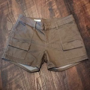 Brown shorts